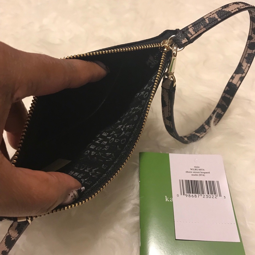 Kate Spade Leopard Wristlet - Picture 6 of 7